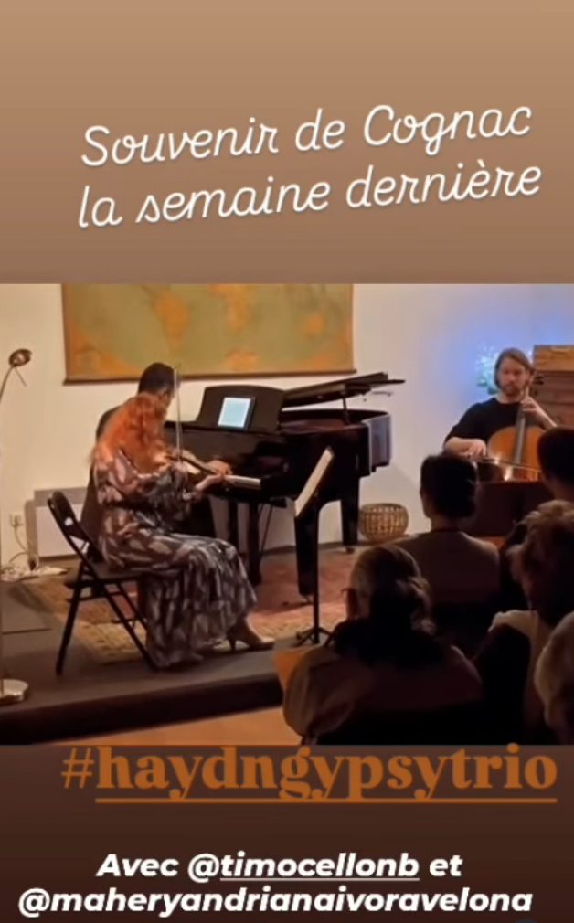 Publication Instagram trio Haydn